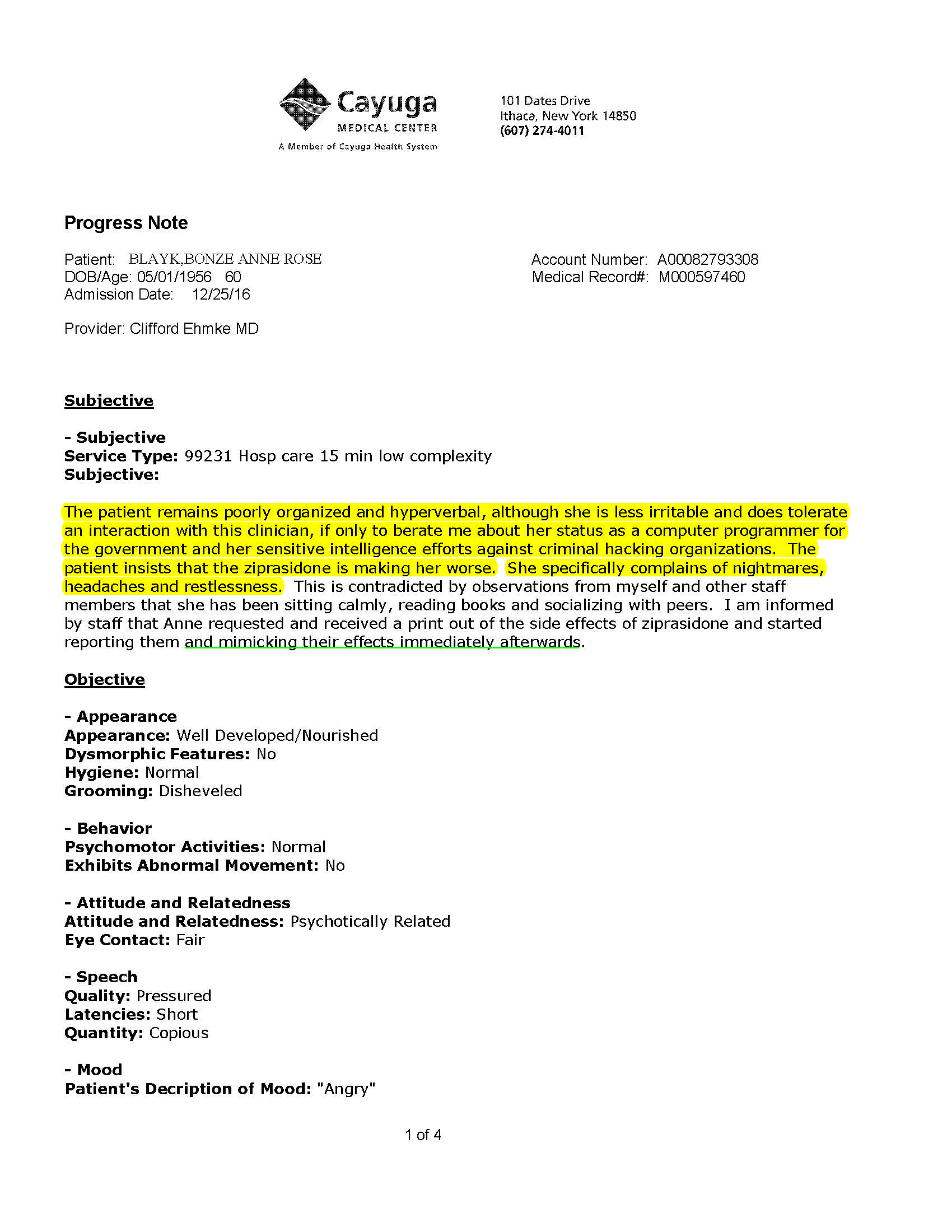 ./A00082793308_Blayk_Bonzeanne_R%5c017_Progress_Notes%5c017_--%5c5340-20230326081946724 - 2017-01-24 - Clifford Ehmke MD - 'poorly organized and hyperverbal' - CYBERWAR 'Criminal hacking rings' DO NOT EXIST - RESTLESSNESS_Page_1.png